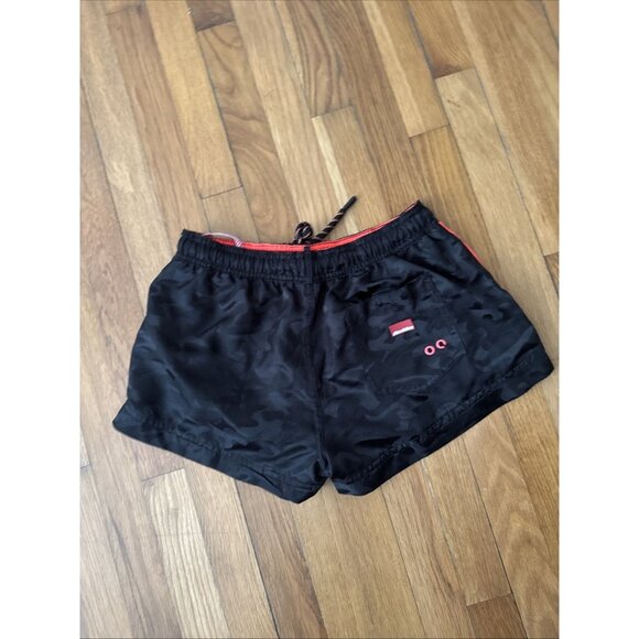 AussieBum Swim Trunk Shorts Men's Line Black /Orange Size S - Picture 2 of 5